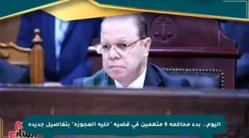 اليوم.. بدء محاكمة 6 متهمين في قضية “خلية العجوزة” بتفاصيل جديدة